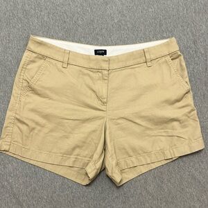J.Crew Classic Chino Shorts 5” Khaki Size 12